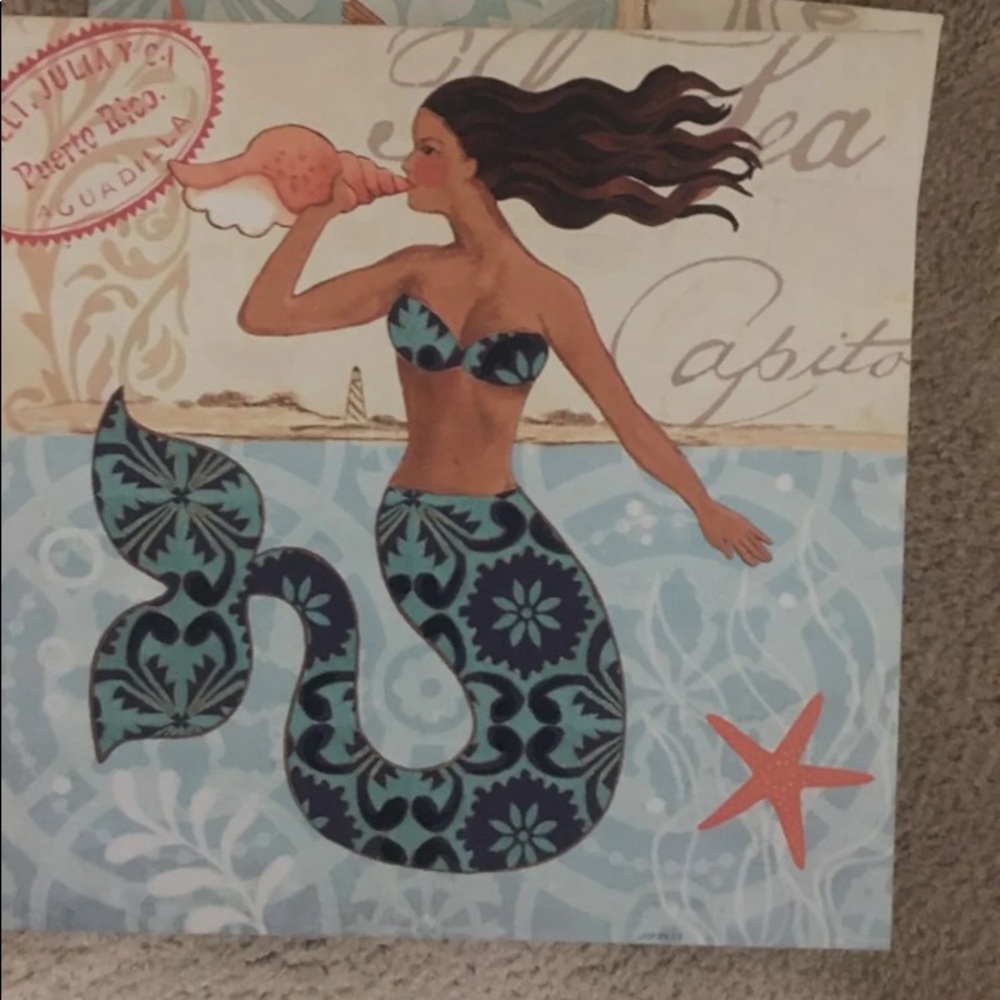mermaid decor